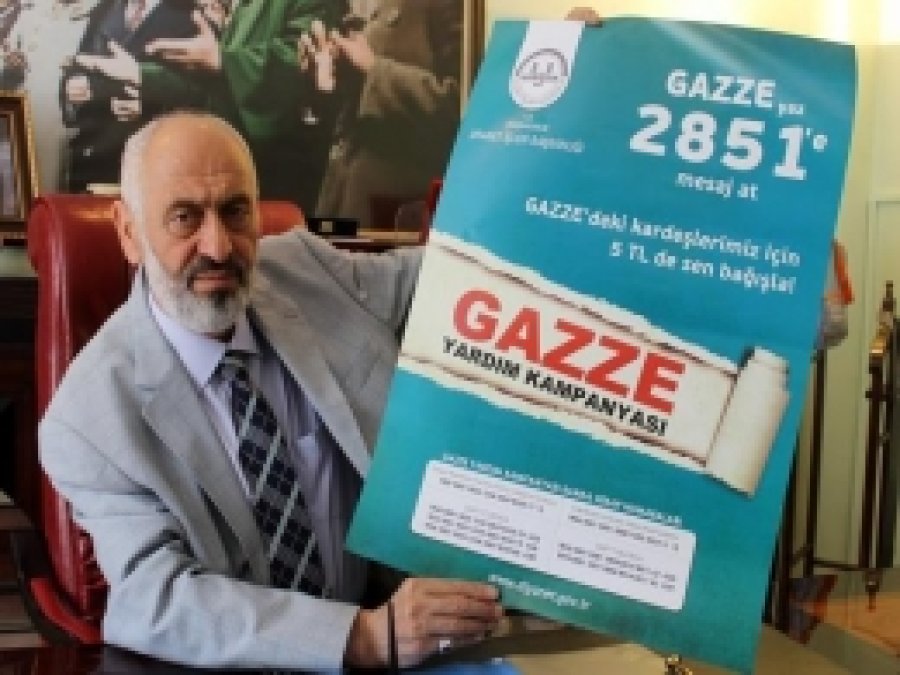 Müftülükten Gazze için Yardım Seferberliği 