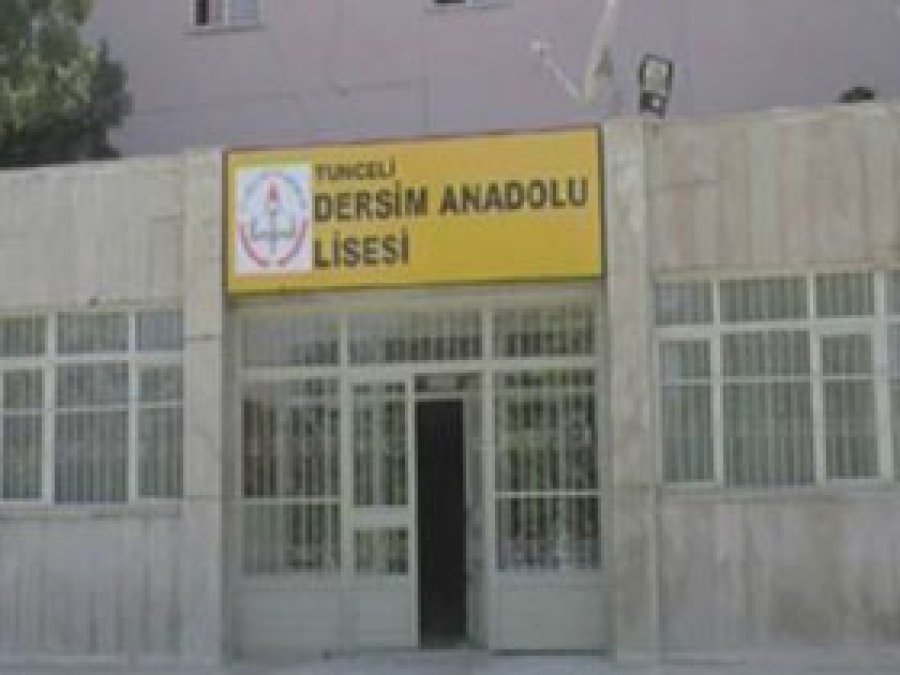 Tunceli'de Devlet Okuluna 'Dersim' Adı Verildi 