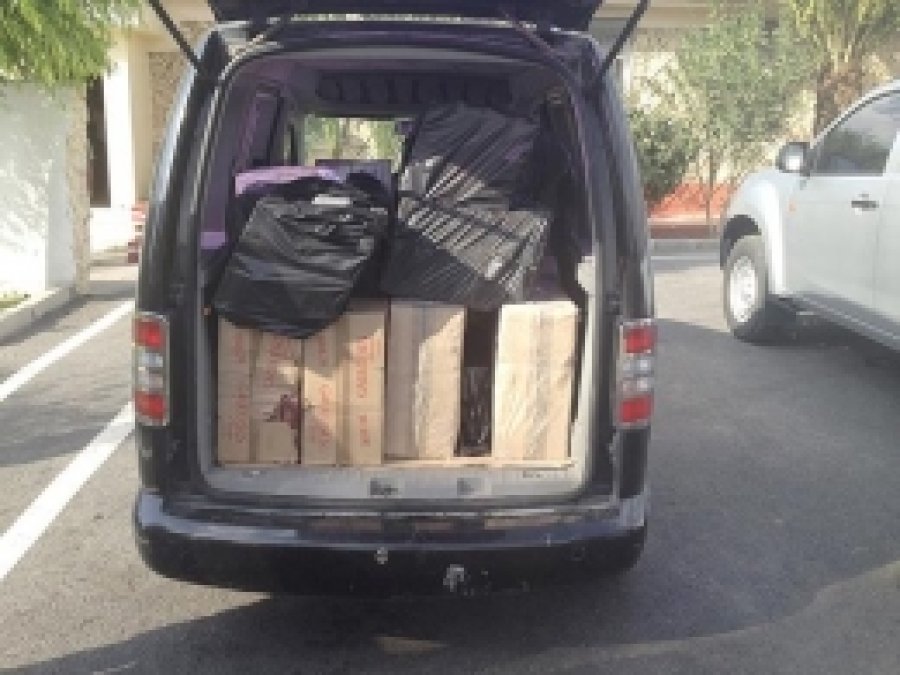 Mardin'de Kaçak Sigara Ele Geçirildi