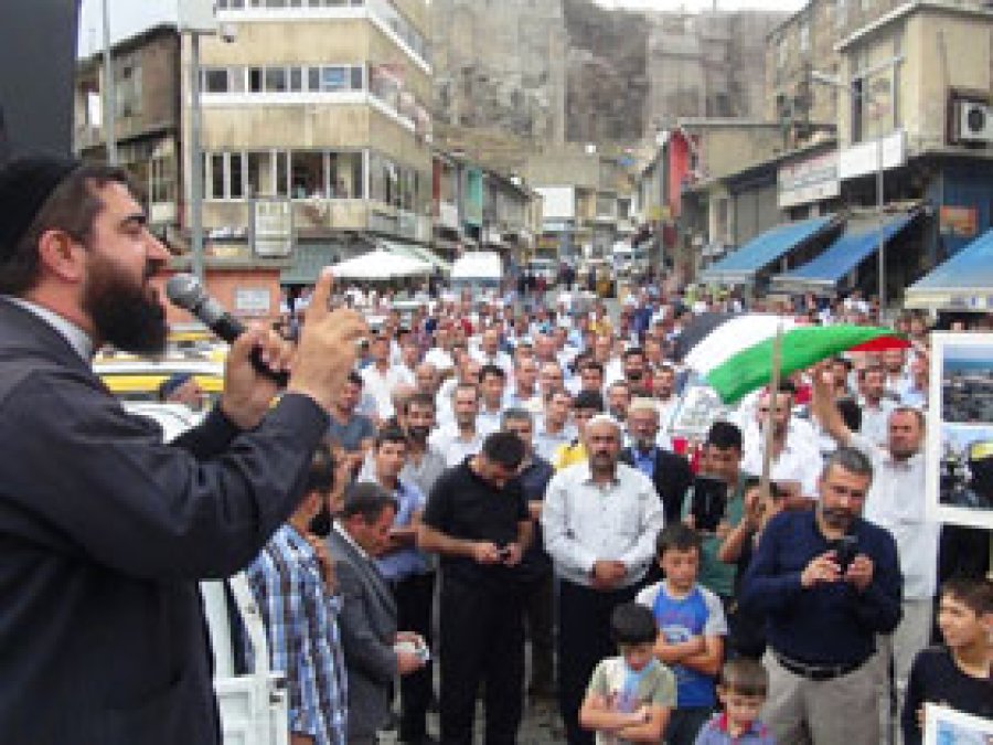 Bitlis'te İsrail'i Tel'in Açıklaması