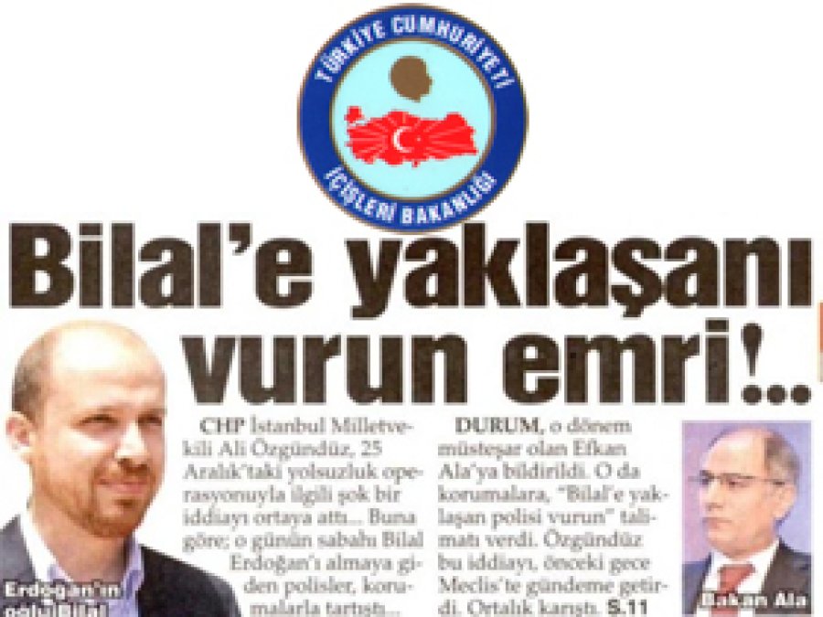 İçişleri'nden 'Bilal'e Yaklaşanı Vurun'a Yanıt