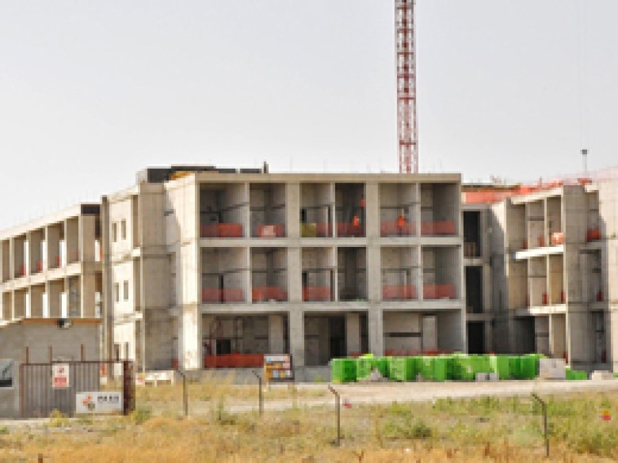 Ağrı'da Hastane İnşaatı Kışta da Devam Edecek