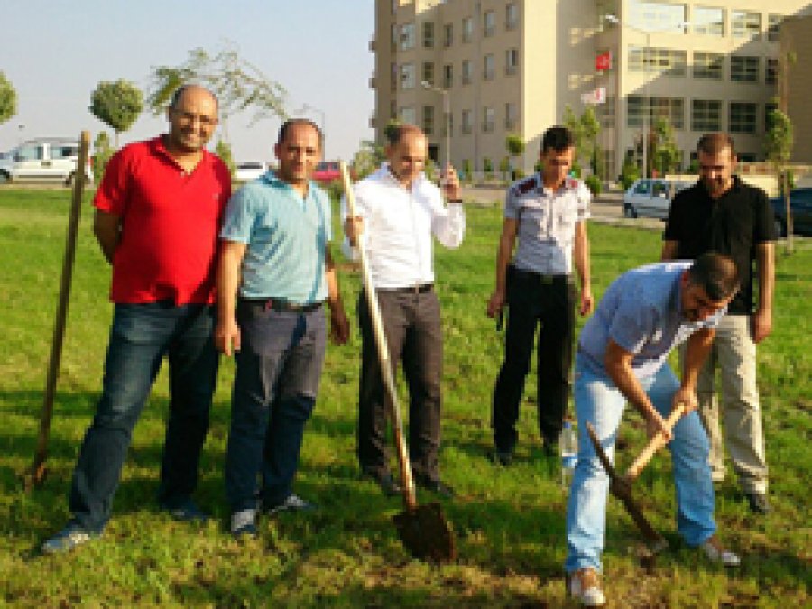 Siverek Devlet Hastanesi Yeşillendirilir 