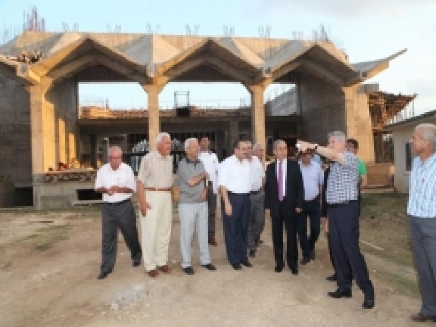 ÇÜ Camisi Kısa Sürede Tamamlanacak 