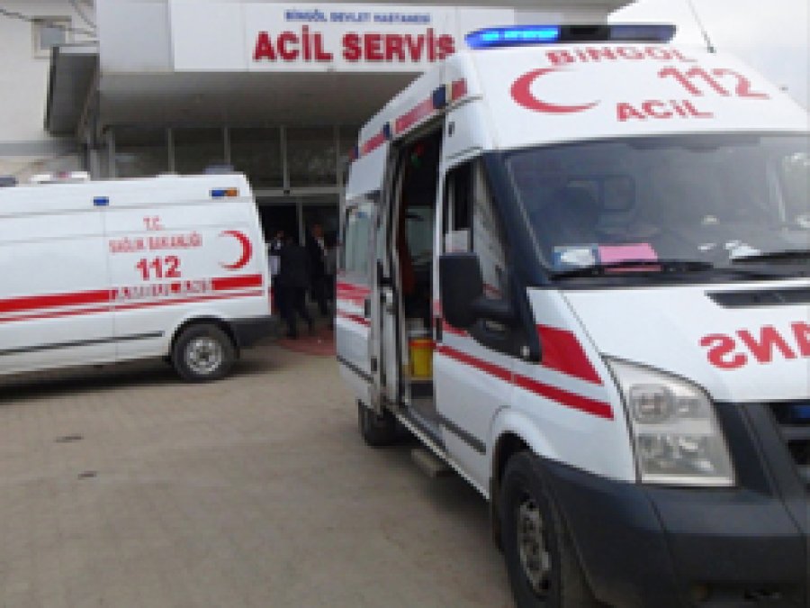Bingöl'de Kaza: 2 Yaralı