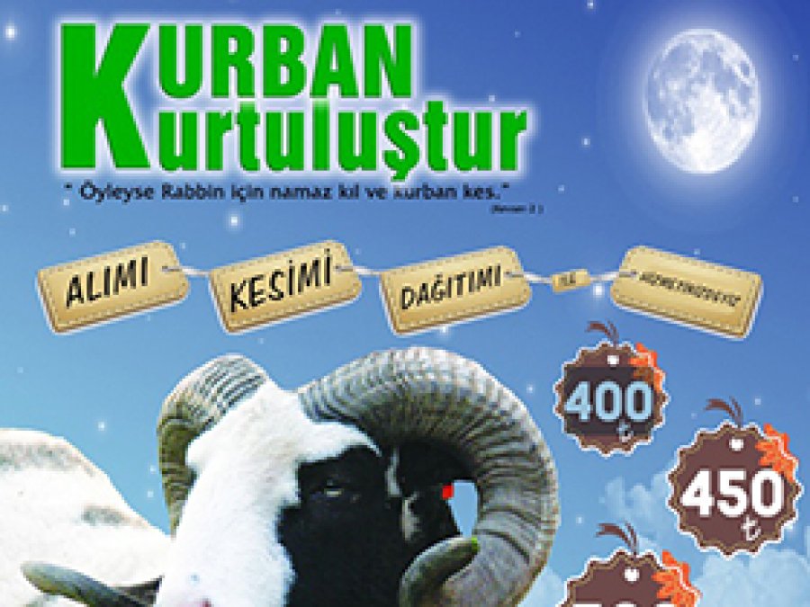 Umut Kapısı Kurban Kampanyasını Başlattı