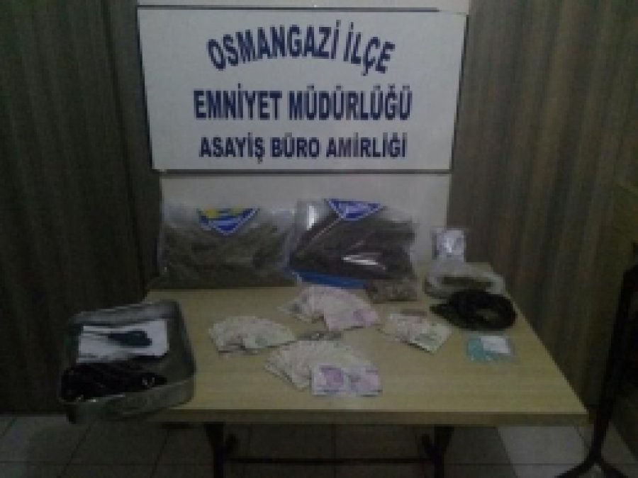 Bursa'da Uyuşturucu Operasyonu: 9 Gözaltı