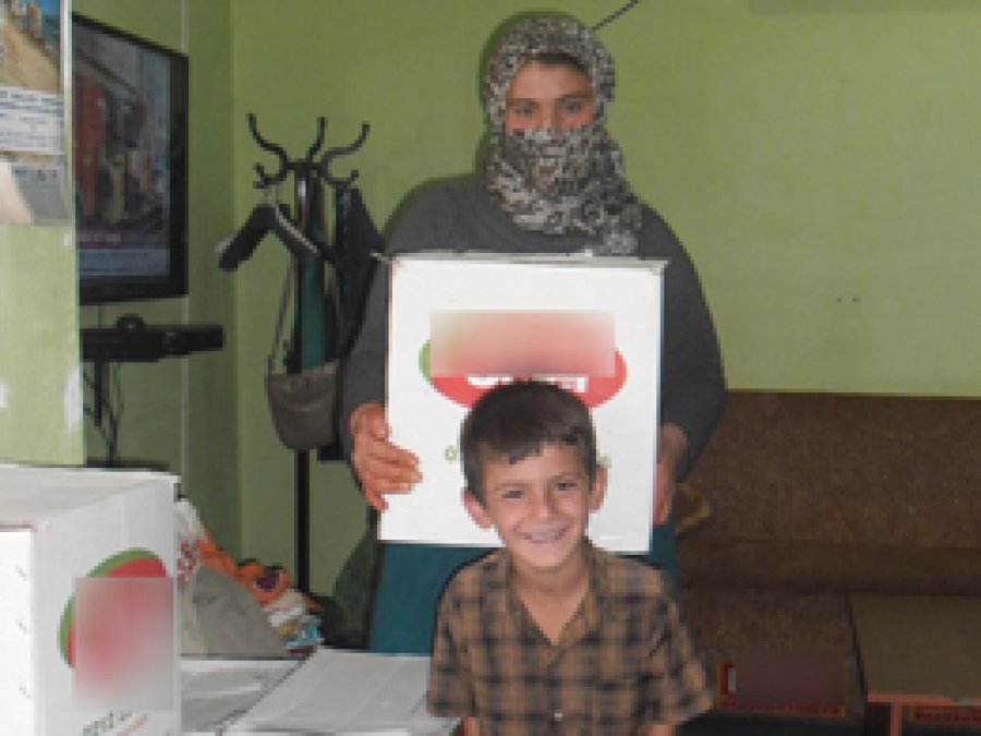 Silopi'de Engellilere Gıda Yardımı Yapıldı