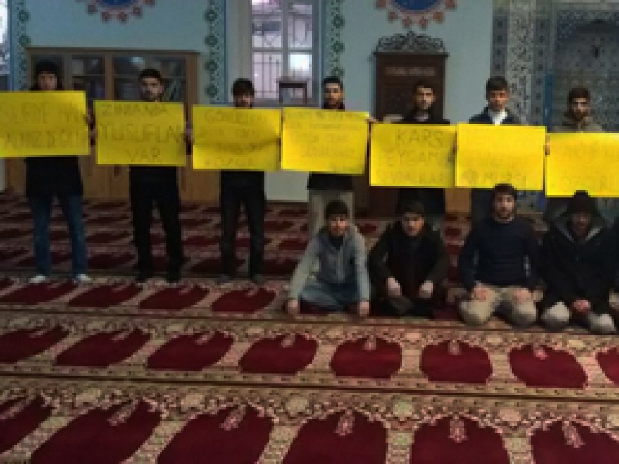 Öğrenciler Sabah Namazında buluştu