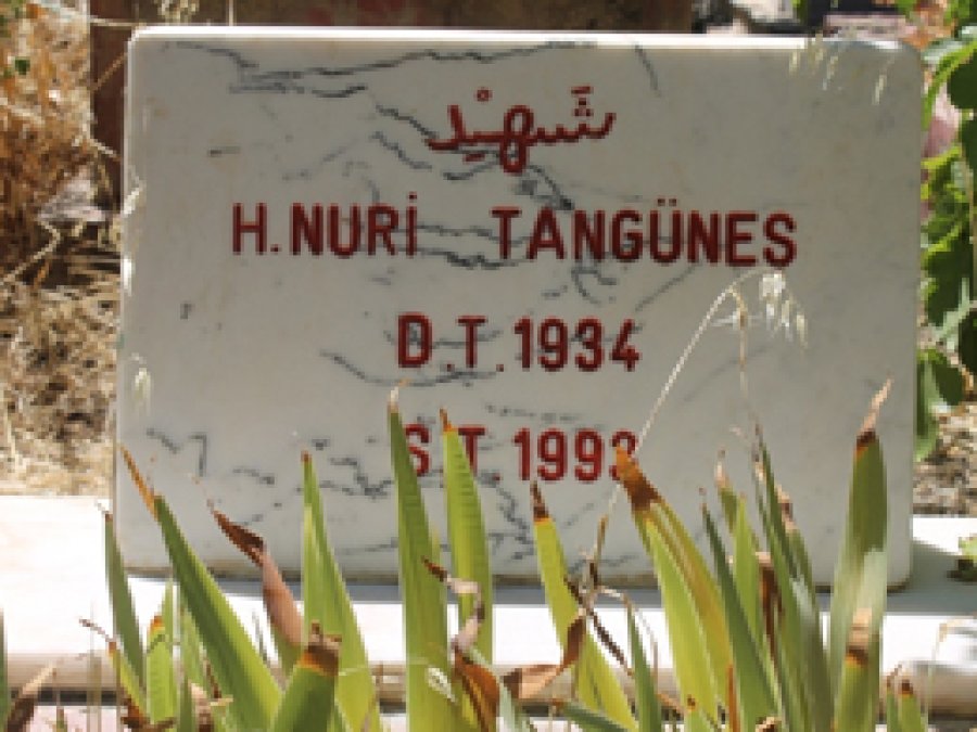 Kur'an aşığı şehid; Hacı Nuri Tangüneş