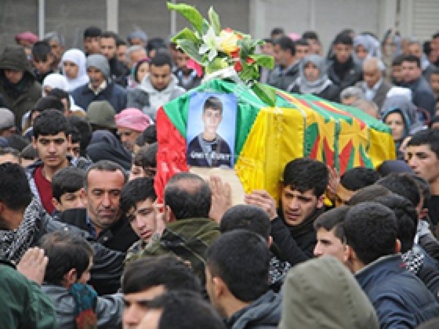 Cizre'de ölen Ümit Kurt toprağa verildi