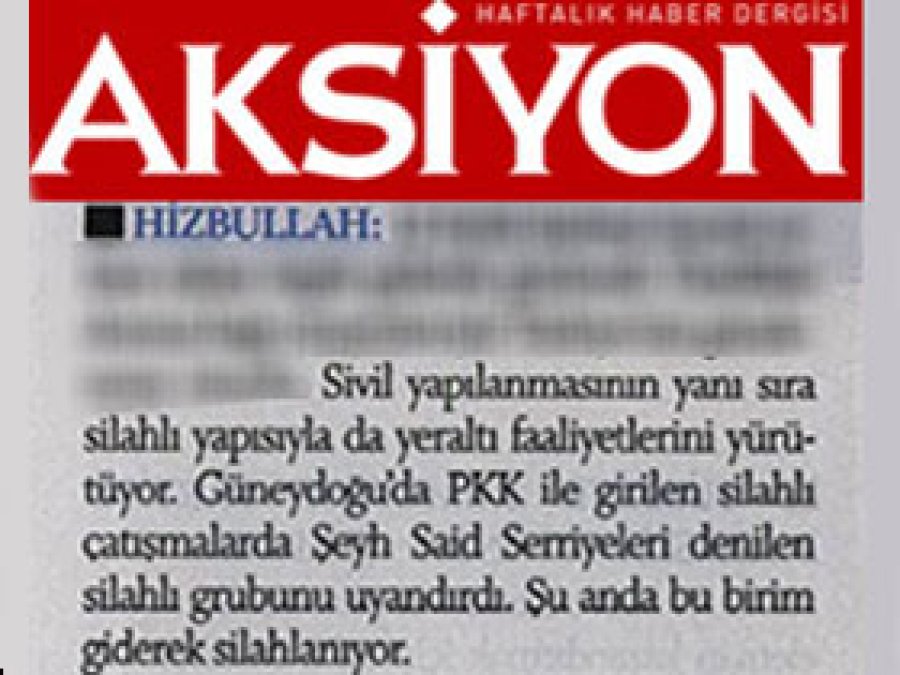 Aksiyon: Hizbullah silahlanıyor