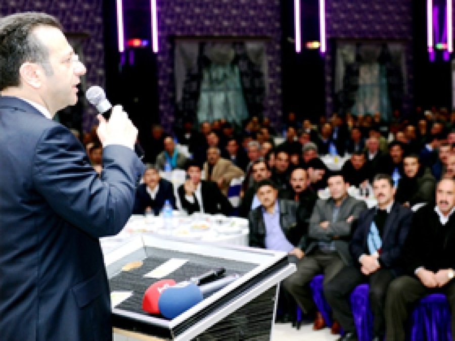 Vali Aksoy korucularla bir araya geldi