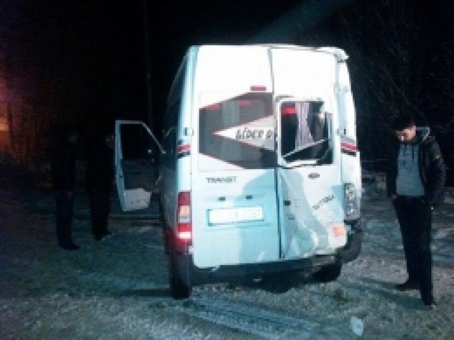 Kar yağışı nedeniyle kazalar meydana geldi