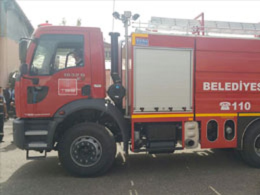 TBB, Bingöl Belediyesi'ne itfaiye hibe etti