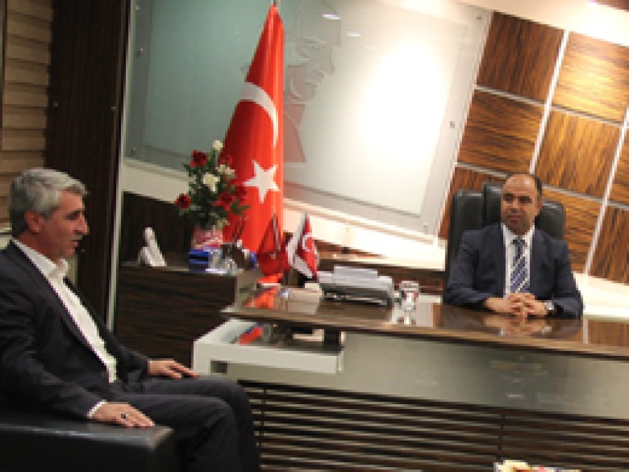 HÜDA PAR 'dan Çiftçi'ye geçmiş olsun ziyareti