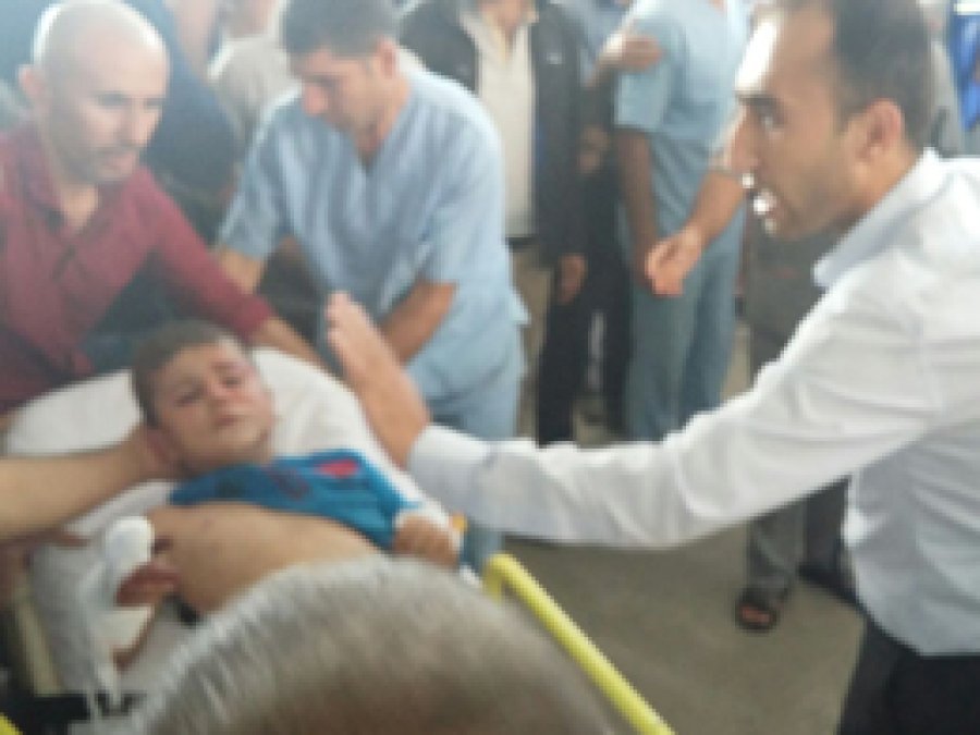 Silvan'da okulda bomba patladı