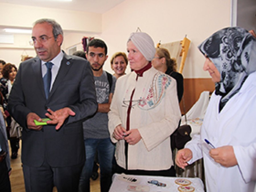 YYÜ'de el sanatları beğeniye sunuldu