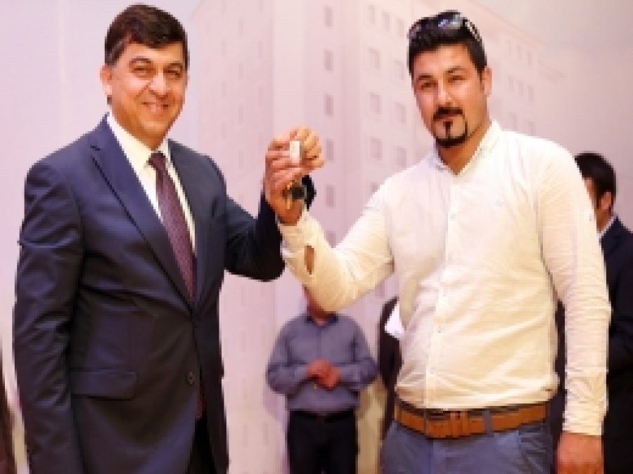 TOKİ konutlarının anahtar teslim töreni yapıldı