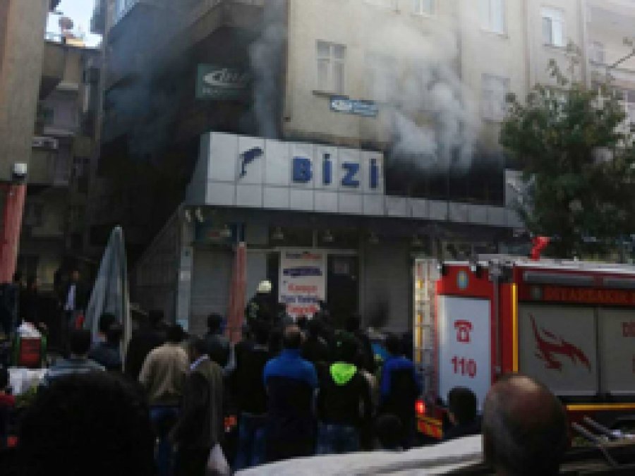 Diyarbakır'da korkutan yangın