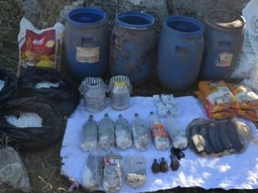 Batman'da PKK'ya ait mühimmat yakalandı