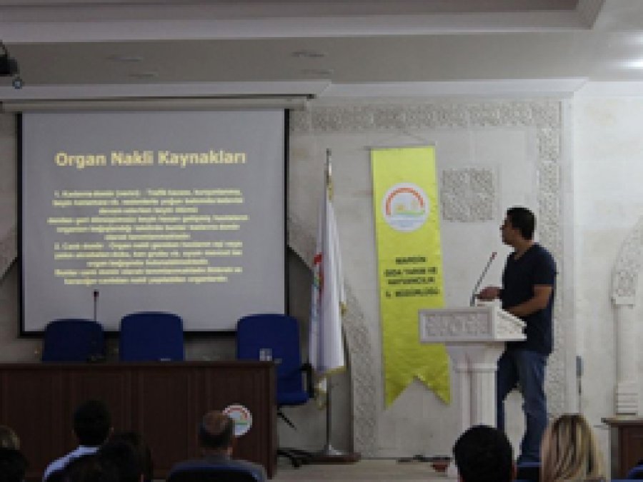 Mardin'de Organ Bağışı standı ve eğitimi