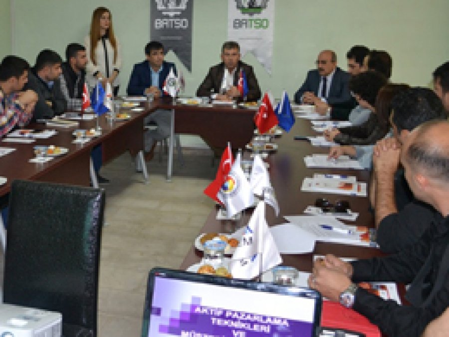 Batman'da 'Pazarlama ve Satış Eğitimi'