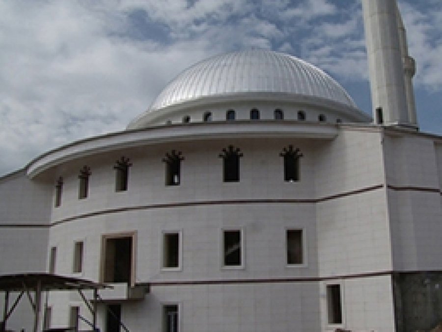 Siirt Üniversitesinde cami inşaatında sona gelindi