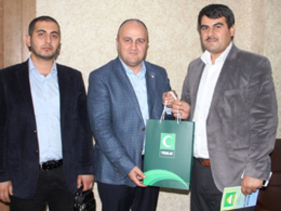 HÜDA PAR'dan Yeşilay'a ziyaret