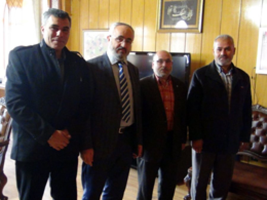 HÜDA PAR'dan Konya müftüsüne ziyaret