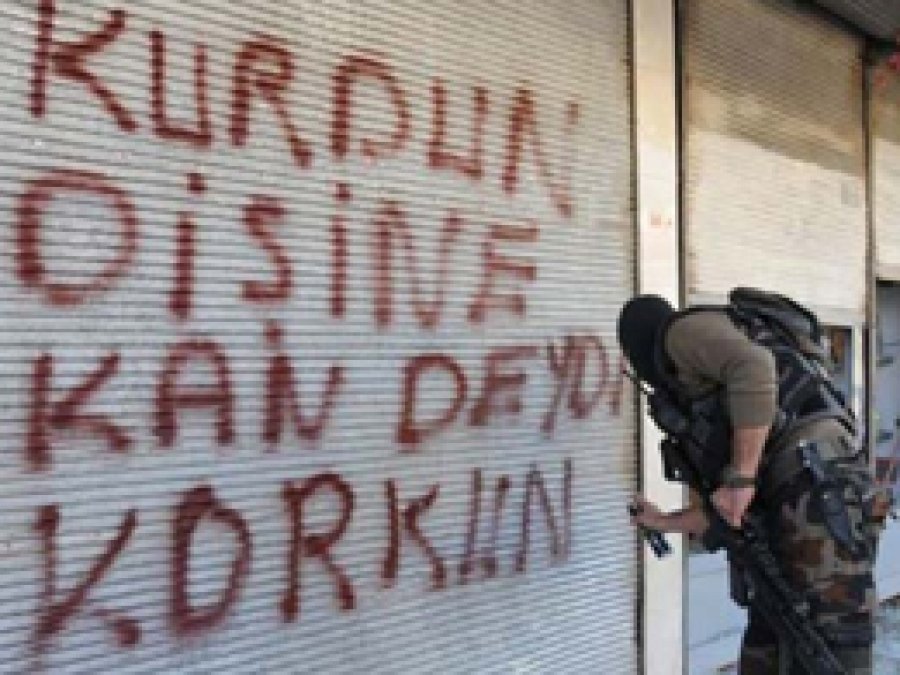 Silvan'da duvar yazılarına inceleme