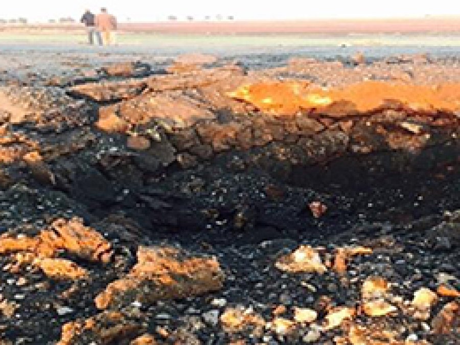 Viranşehir yolunda bomba patlatıldı