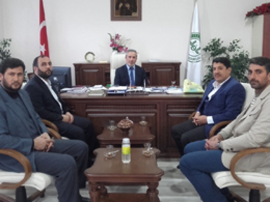 HÜDA PAR'dan Muş İl Müftüsüne ziyaret