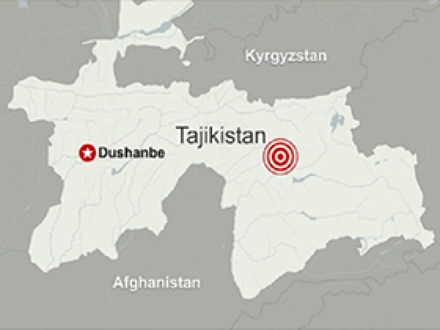 Tacikistan'da 7,2 büyüklüğünde deprem