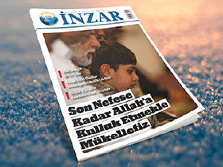 İnzar Dergisi Aralık 2015 sayısı çıktı