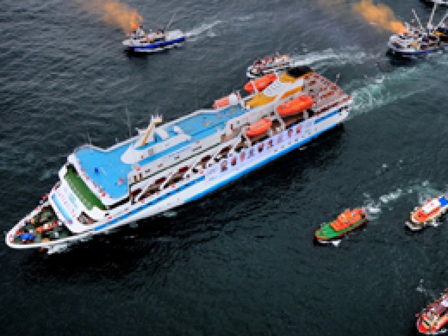 Mavi Marmara'dan İsrail'le anlaşmaya tepki