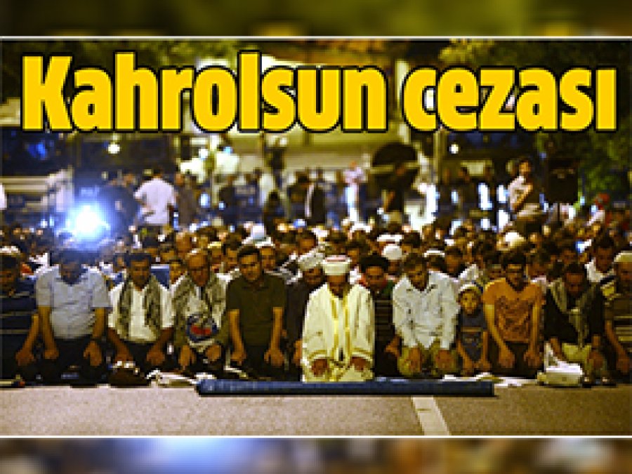 'Kahrolsun İsrail' sloganına hapis cezası
