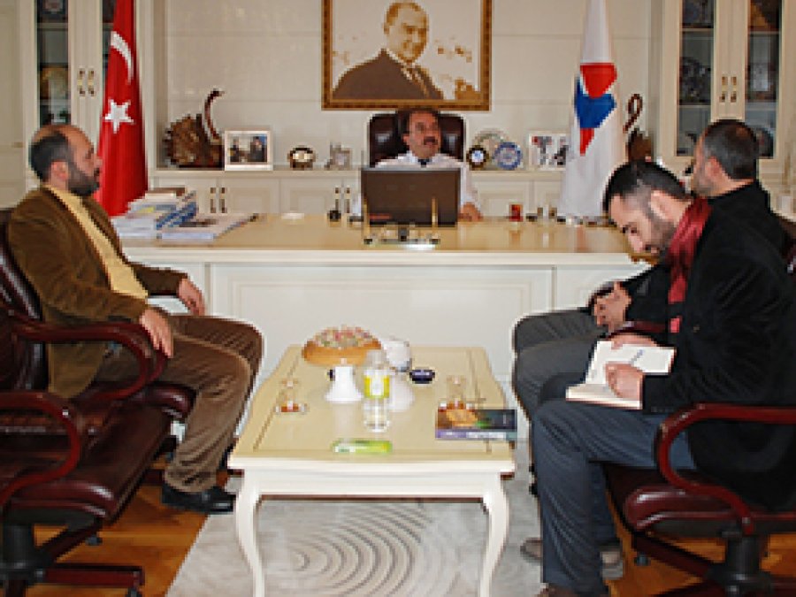 PSP'den Rektör Aslan'a ziyaret