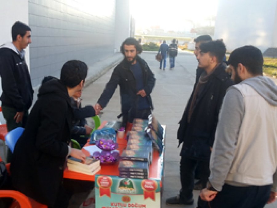 Siirt Üniversitesinde siyer sınavı için stant açıldı