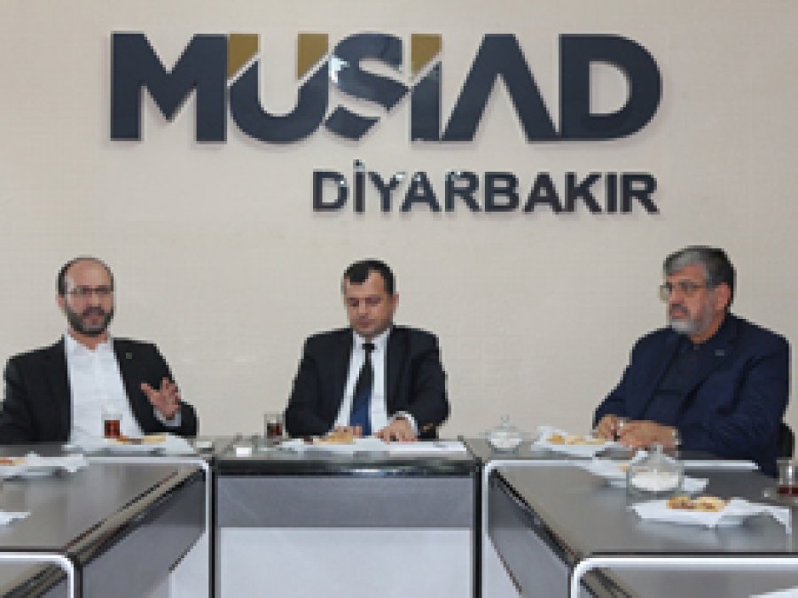 HÜDA PAR heyetinden MÜSİAD'a ziyaret