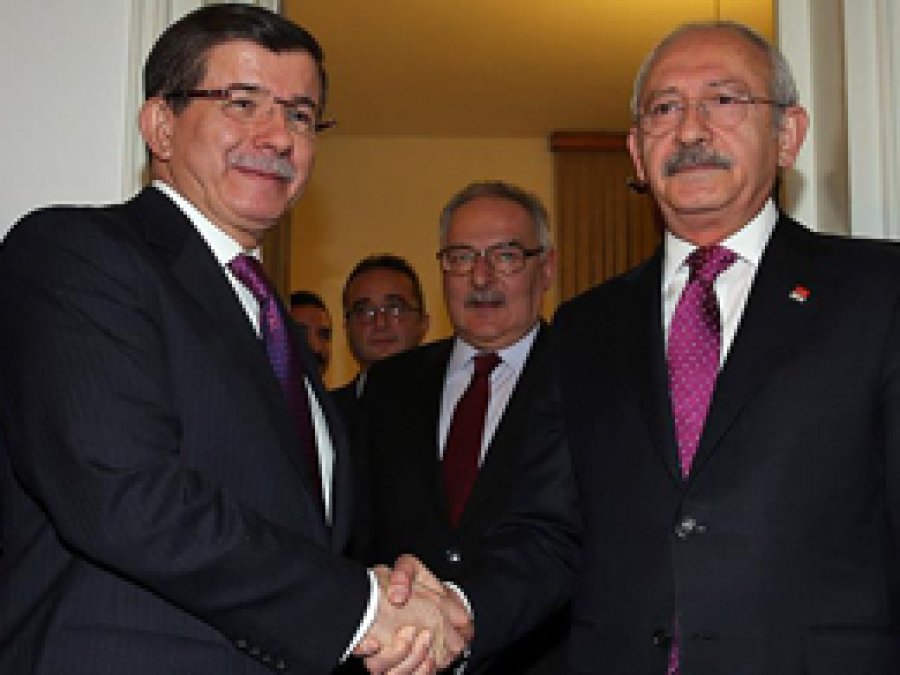 Davutoğlu ile Kılıçdaroğlu bir araya geldi