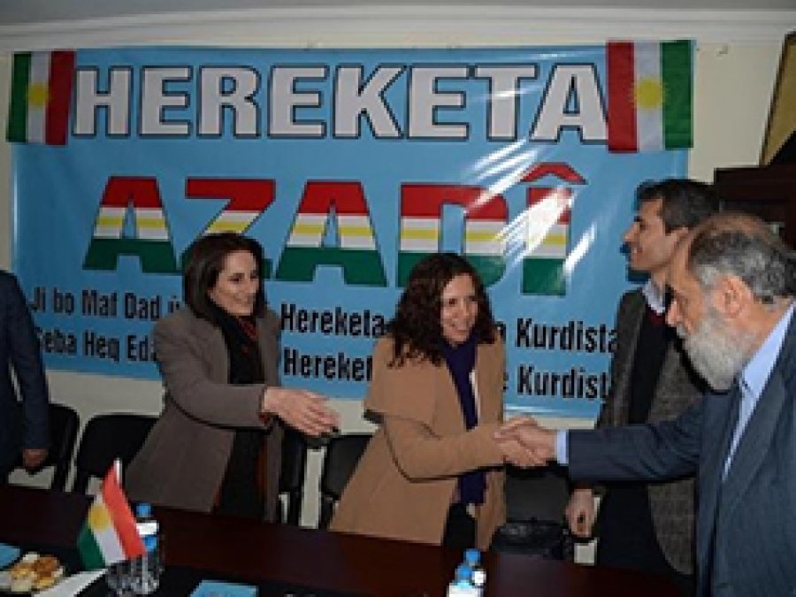 HDP'den Azadî Hareketine 'İttifak' ziyareti