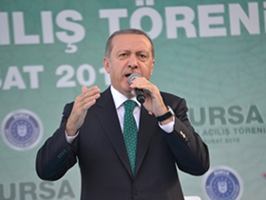 Erdoğan, Bursa'da halktan oy istedi