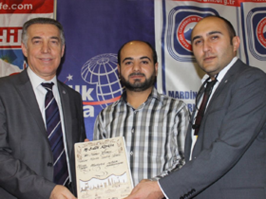 MARDİNFED'den İLKHA'ya teşekkür şilti