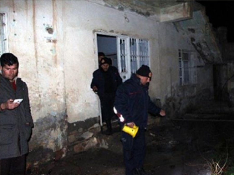 Nusaybin'de boş binaya molotof attılar