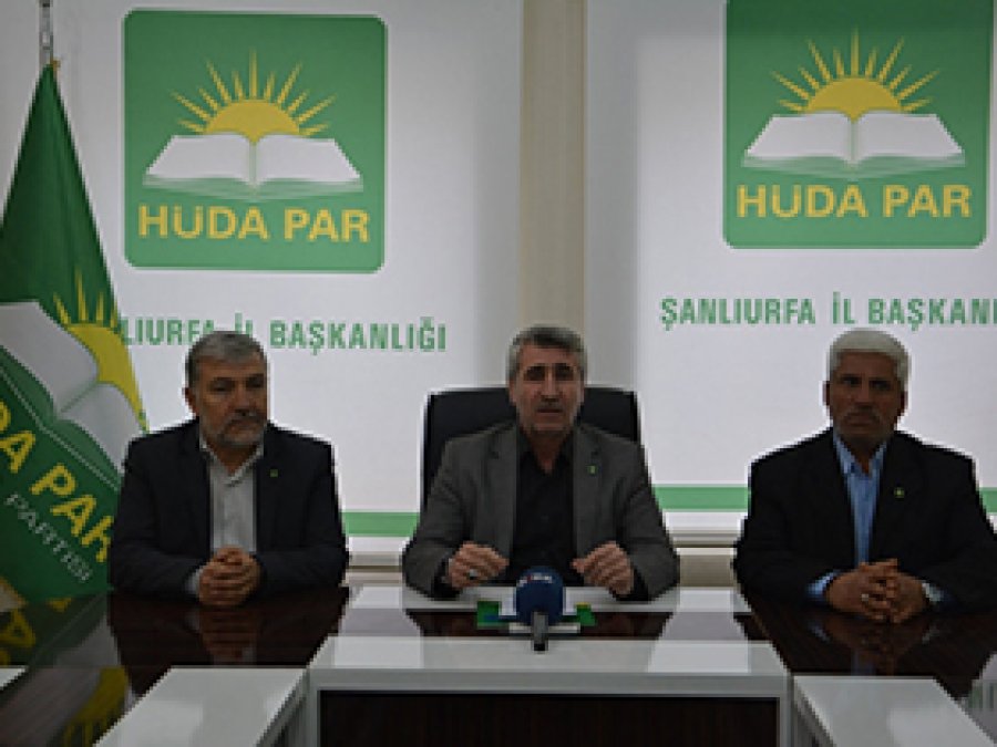 HÜDA PAR Urfa 1. Olağan Kongresi yarın