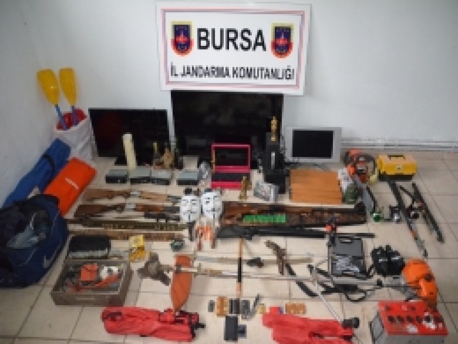 Bursa'da hırsızlara yönelik operasyon