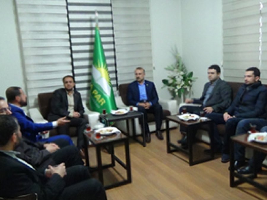 MÜSİAD'dan HÜDA PAR'a 'Tebrik Ziyareti'