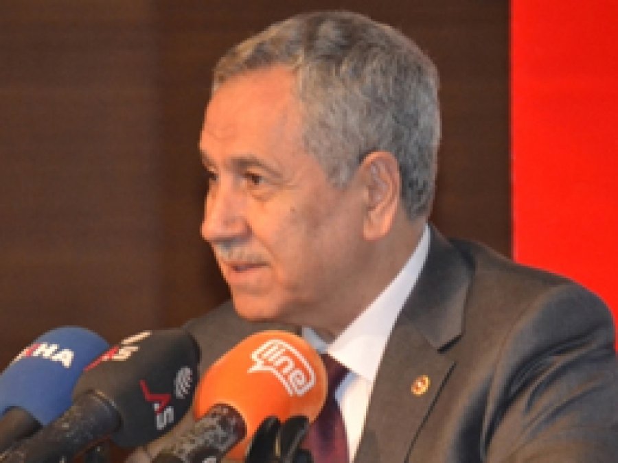Arınç: Yeni Türkiye'nin patenti bana ait