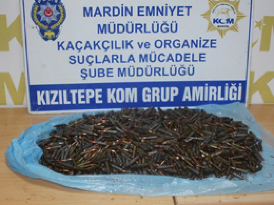 Suriye'den Kaleşnikof mermisi getiren 2 kişi tutuklandı 